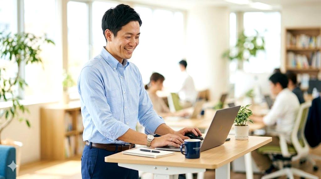タスクを細分化してスケジュールを管理する計画表のイメージ