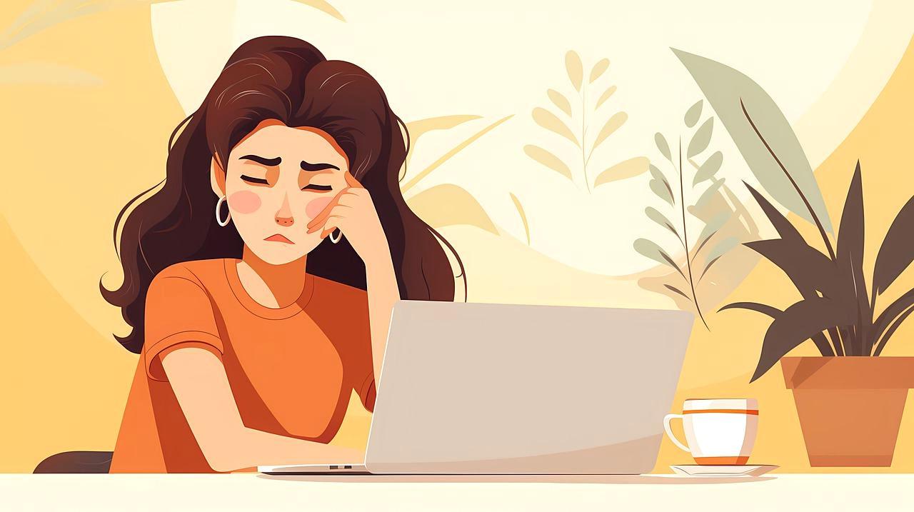 Udemy副業の失敗や悩みを解決するために考える人物のイメージ