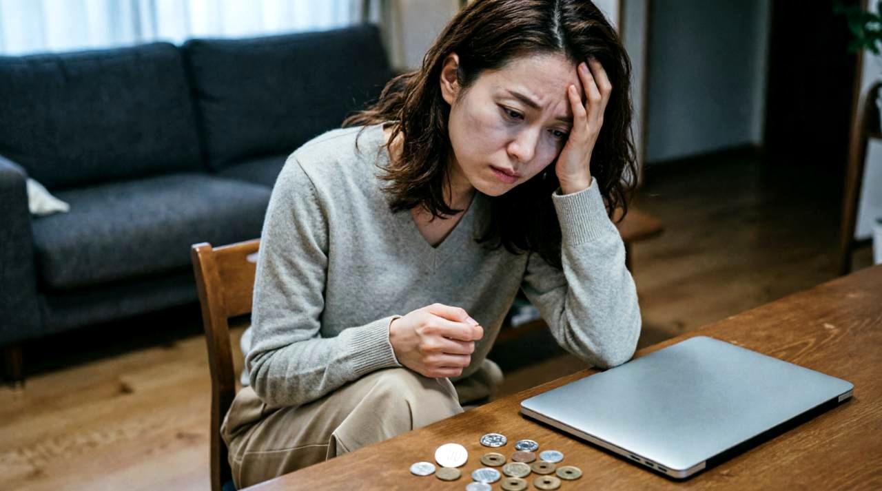 文字起こし副業の収入と確定申告について確認するパソコン作業のイメージ