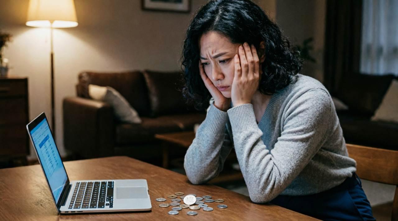 動画編集の副業で月5万円を達成した人の1か月のスケジュールと収入の推移を描いたイラスト。