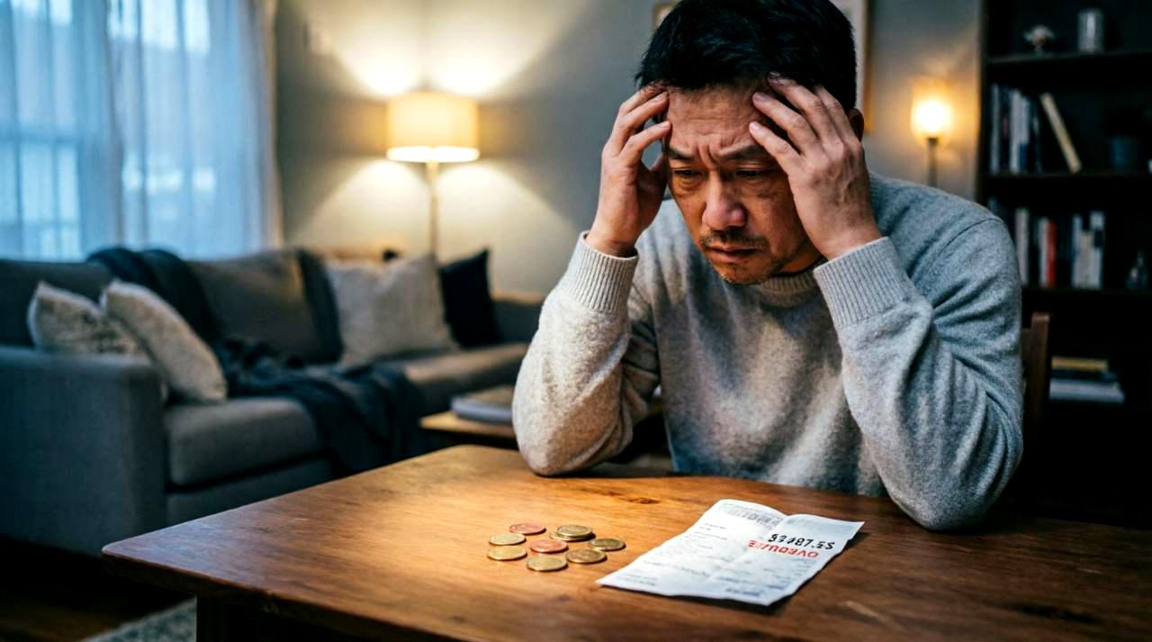 副業で悩みや失敗を解決するために考える人の姿