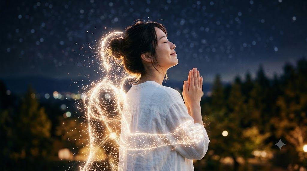 二つのサービスを比較しながら笑顔で考えているフリーランスの男性の横顔