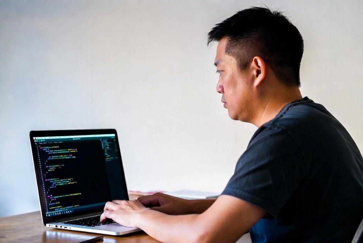 プロフィールや実績を整理して信頼感を高める作業風景